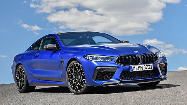 BMW M8 Right Front Three Quarter