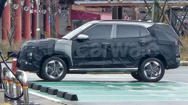 Hyundai Creta EV Left Side View