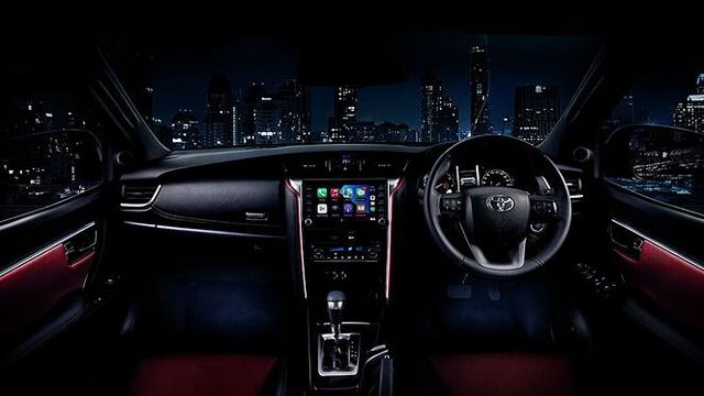 Toyota Fortuner Dashboard