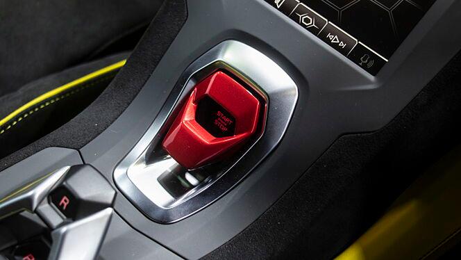 Lamborghini Huracan STO Engine Start Button