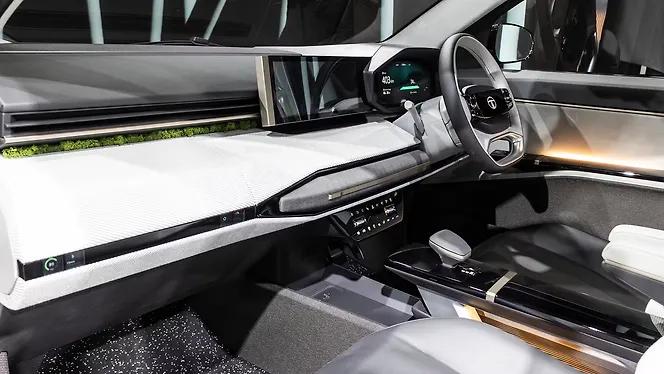Tata Sierra EV Dashboard