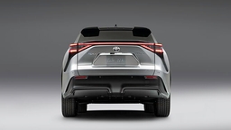Toyota BZ4X Rear View