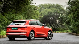 Audi e-tron Right Rear Three Quarter
