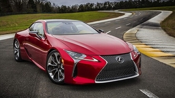 Lexus LC 500h Right Front Three Quarter