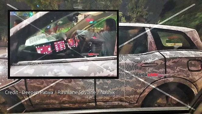 Mahindra XEV 7e Dashboard