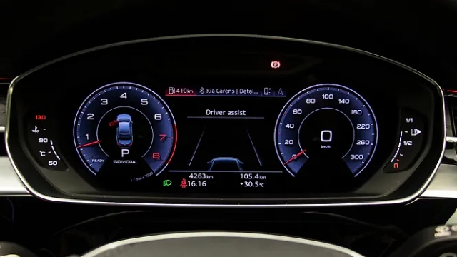 Audi A8 L Instrument Cluster