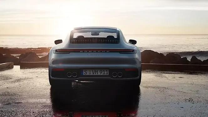 Porsche 911 Rear View