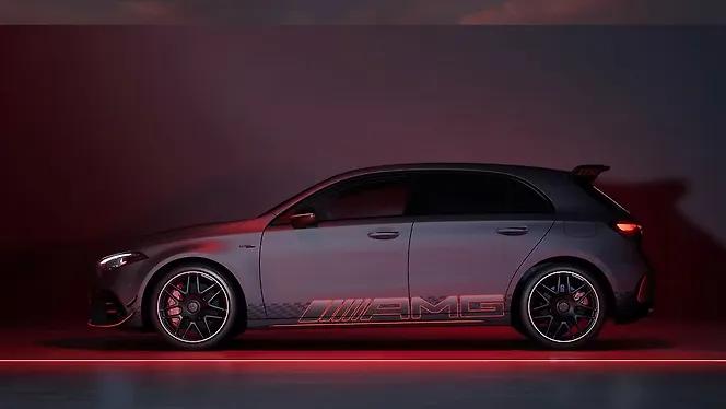 Mercedes-Benz AMG A45 S Left Side View