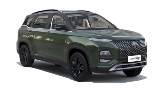 Green with Black roof