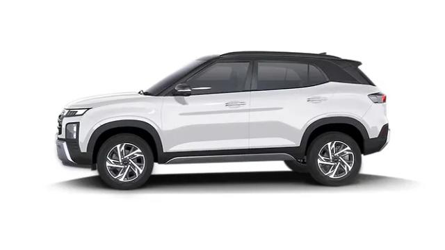 Atlas White with abyss black roof
