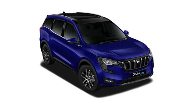 Electric Blue with Black Roof