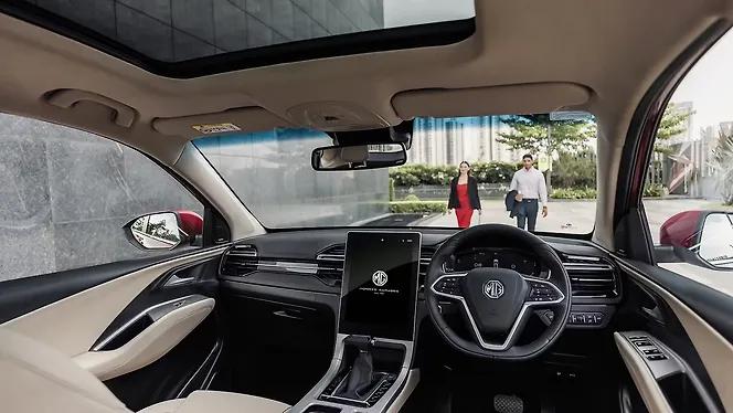 MG Hector Plus Dashboard