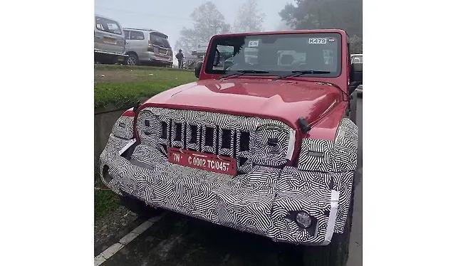 Mahindra Thar Facelift Front View