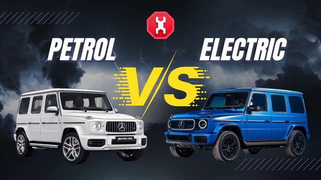 Mercedes-Benz G63 AMG (Petrol) vs G63 EV (Electric) – A Comparison