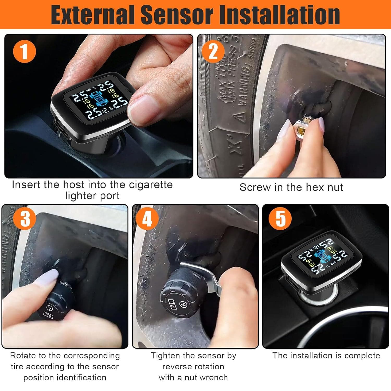 Tyre pressure monitoring system (TPMS) | Hooter