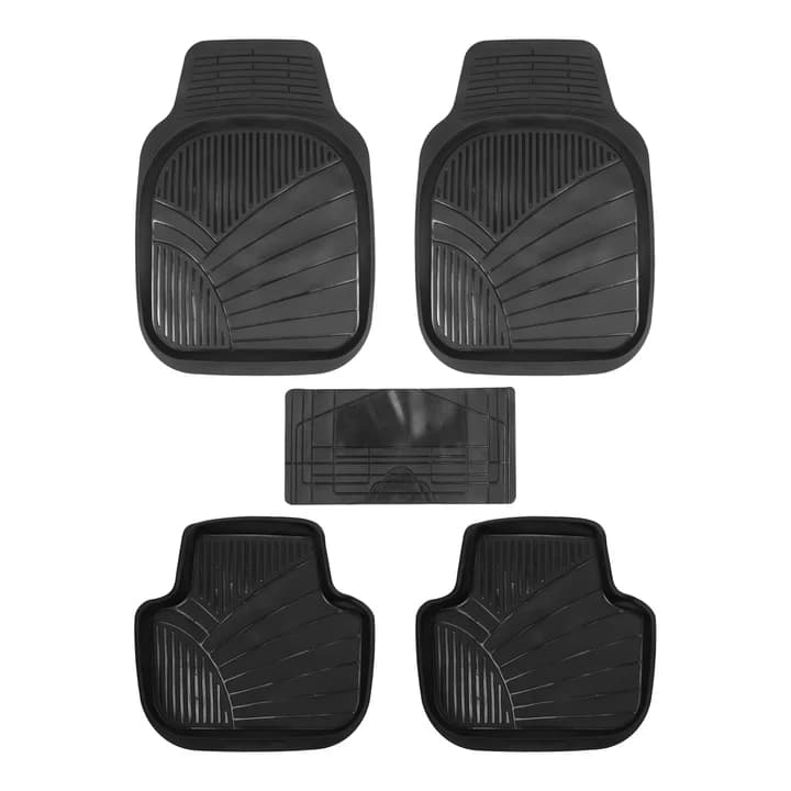 5G Black PVC Rubber Floor Mats, 100% Waterproof and Dustproof | Hooter