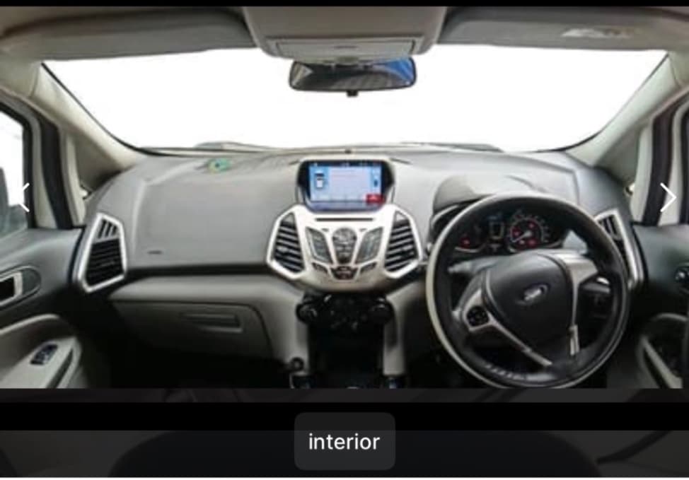 INTERIOR image for Ecosport | Hooter