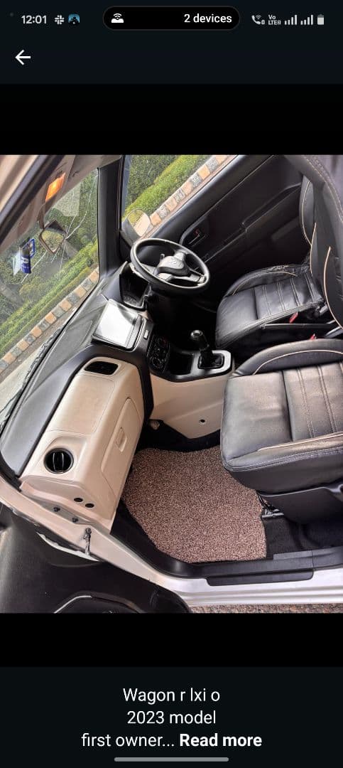 INTERIOR image for WAGON R LXI CNG | Hooter