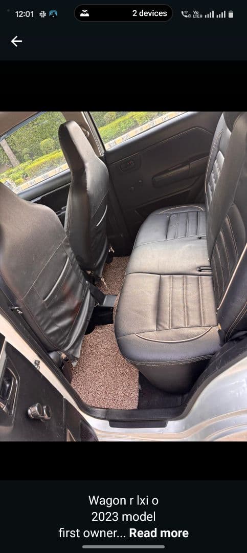 INTERIOR image for WAGON R LXI CNG | Hooter