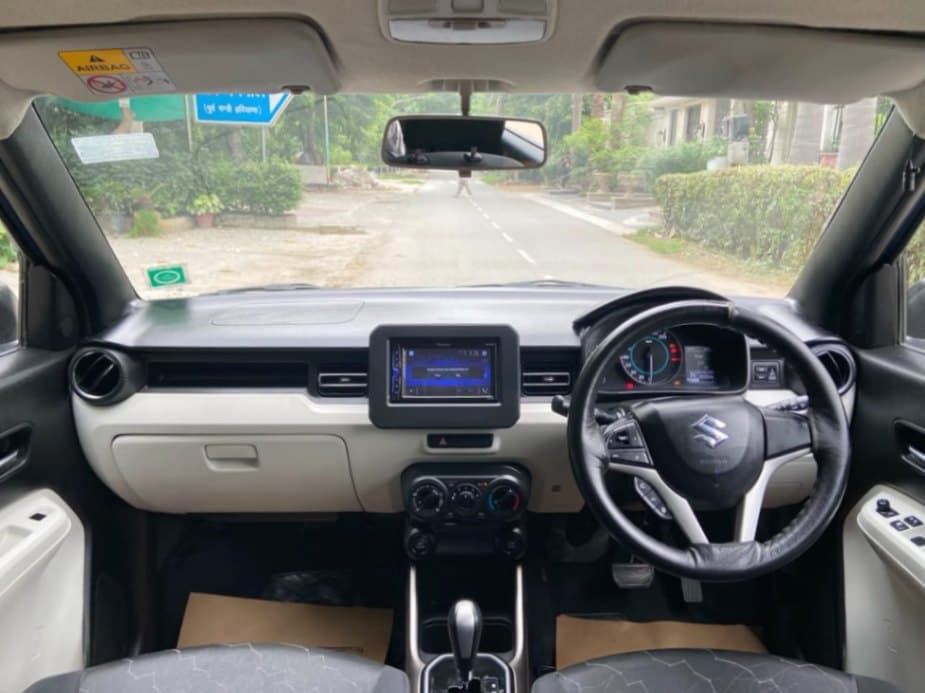 INTERIOR image for MARUTI IGNIS ZETA PETROL AMT | Hooter