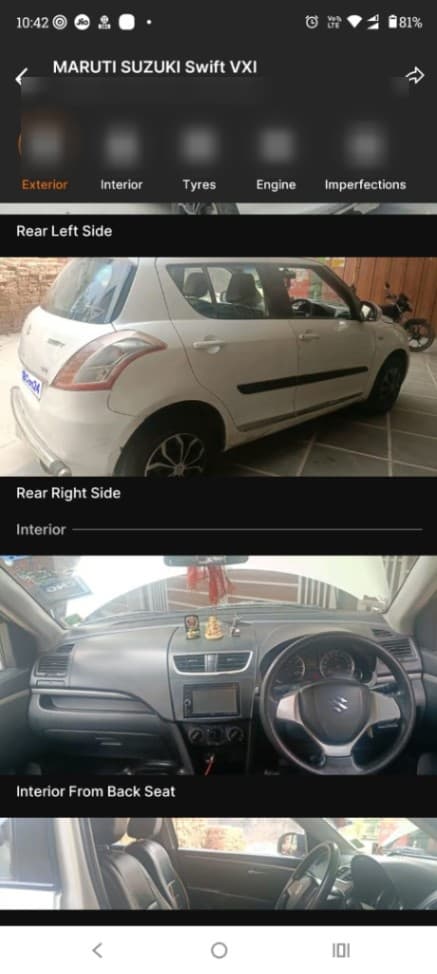 EXTERIOR image for Swift DZire [2011-2015] | Hooter