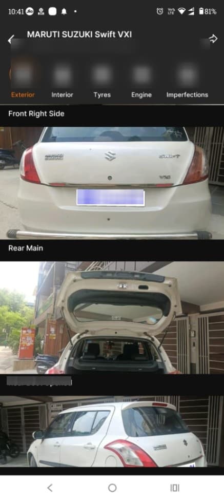 EXTERIOR image for Swift DZire [2011-2015] | Hooter