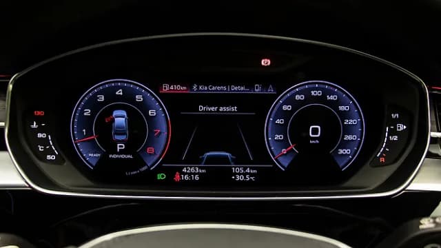 Audi A8 L Instrument Cluster