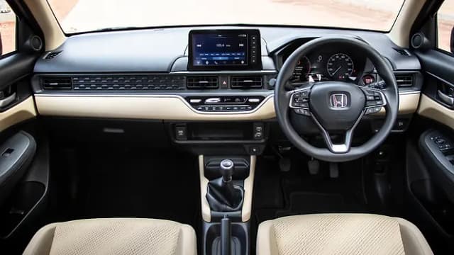 Honda Amaze Dashboard