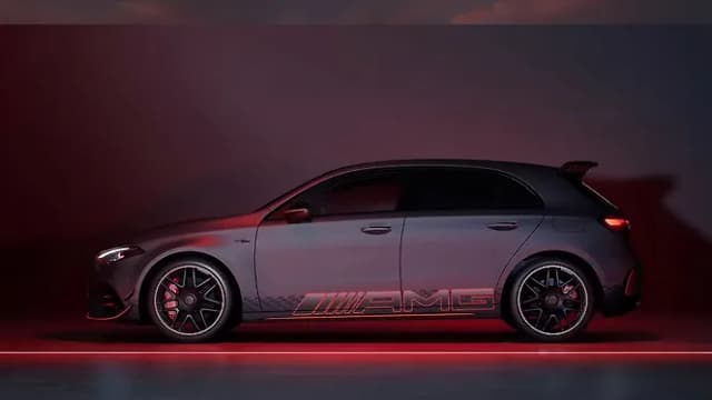 Mercedes-Benz AMG A45 S Left Side View