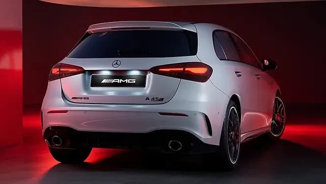 Mercedes-Benz AMG A45 S Rear View | Hooter