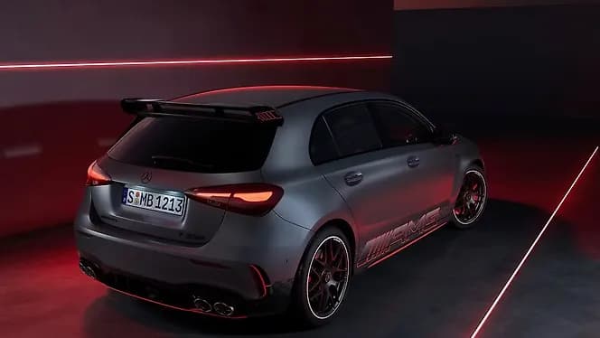 Mercedes-Benz AMG A45 S Rear View | Hooter