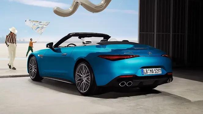 Mercedes-Benz AMG SL55 Roadster Rear View