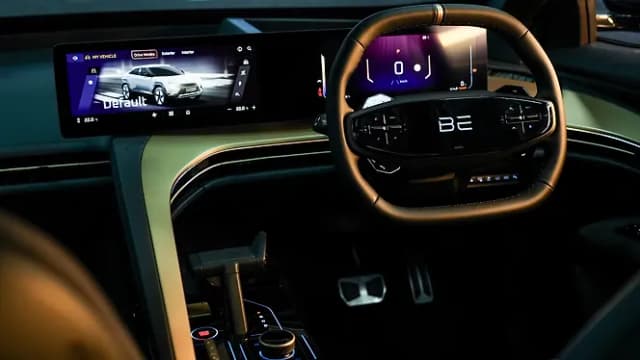 Mahindra BE 6 Steering Wheel Steering Wheel