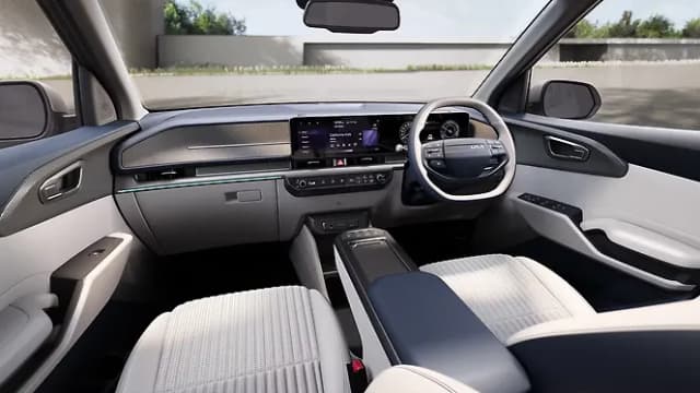 Kia Carens Clavis EV Dashboard