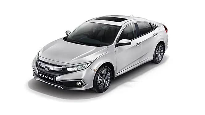 Honda Civic in Platinum White Pearl | Hooter