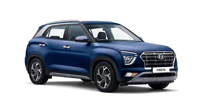 Hyundai Creta [2020-2023] in Denim Blue | Hooter