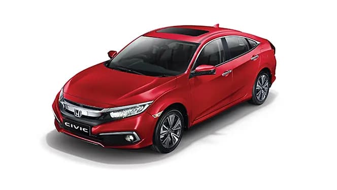 Honda Civic in Radiant Red Metallic | Hooter
