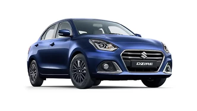 Maruti Suzuki Dzire [2020-2024] in Oxford Blue | Hooter