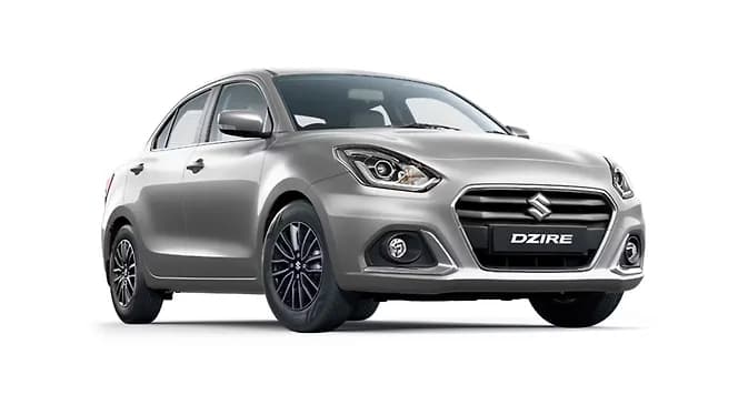Maruti Suzuki Dzire [2020-2024] in Premium Silver | Hooter