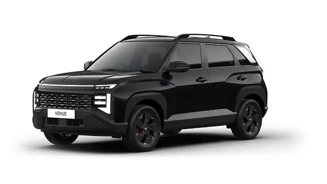 Hyundai Venue in Titanium Black Knight | Hooter