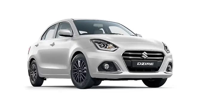 Maruti Suzuki Dzire [2020-2024] in Arctic White | Hooter