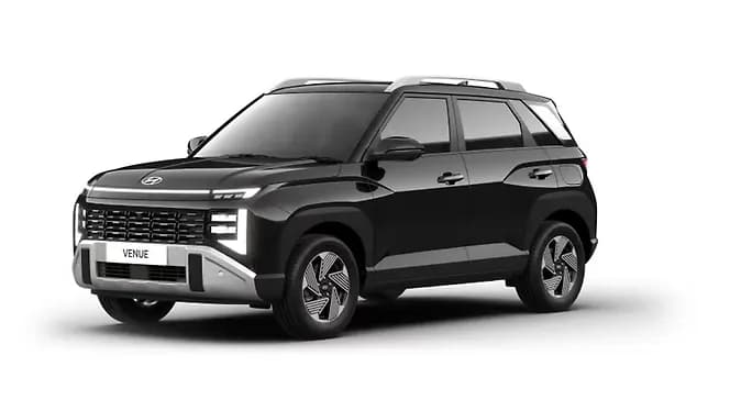 Hyundai Venue in Titanium Black | Hooter