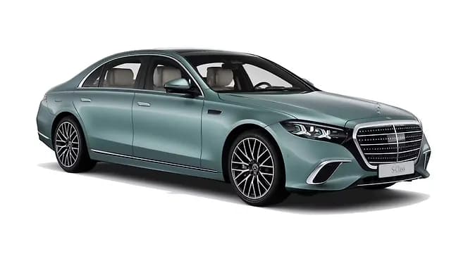 Mercedes-Benz S-Class in Verde Silver | Hooter