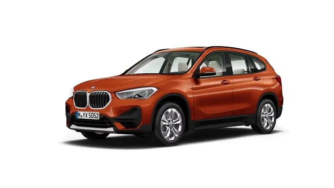BMW X1 [2020-2023] in Sunset Orange (Metallic) | Hooter