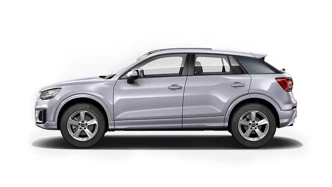 Audi Q2 in Floret Silver Metallic | Hooter