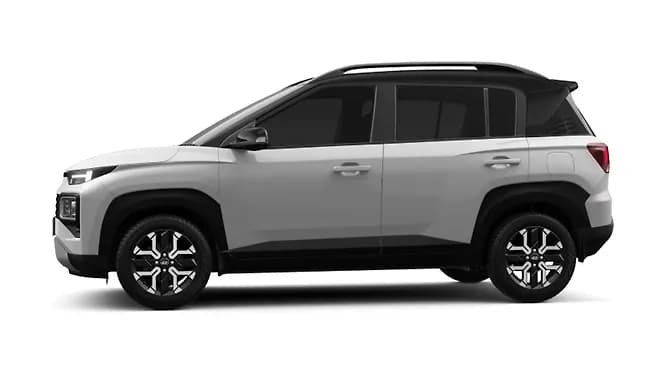 Atlas white with abyss black roof