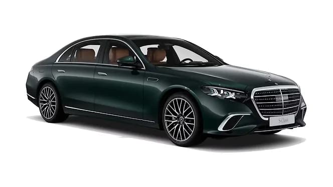 Mercedes-Benz S-Class in Emerald Green | Hooter