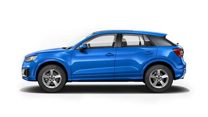 Audi Q2 in Arabian Blue Crystal | Hooter