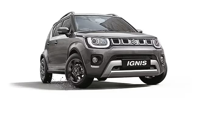 Maruti Suzuki Ignis [2020-2023] in Glistening Grey | Hooter