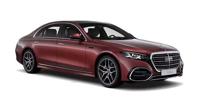 Mercedes-Benz S-Class in Carneol Red Metallic | Hooter
